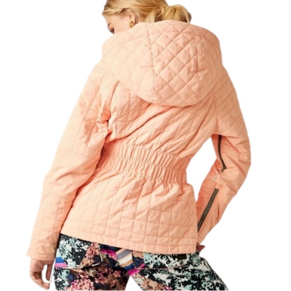 Free People Movement All Prepped Ski Hooded Jacket Size Medium Waterproof New